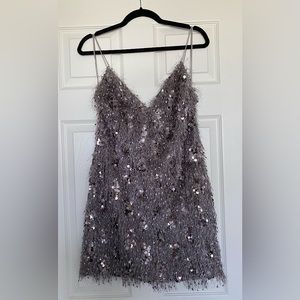 Zara Silver Dress
